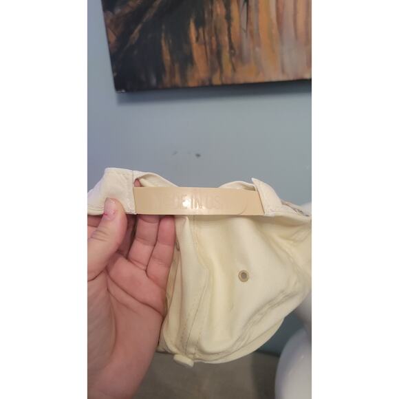 Vintage WWII Veteran Hat USA Made Lion Wear Cream Navy Snapback Cap - Picture 6 of 8